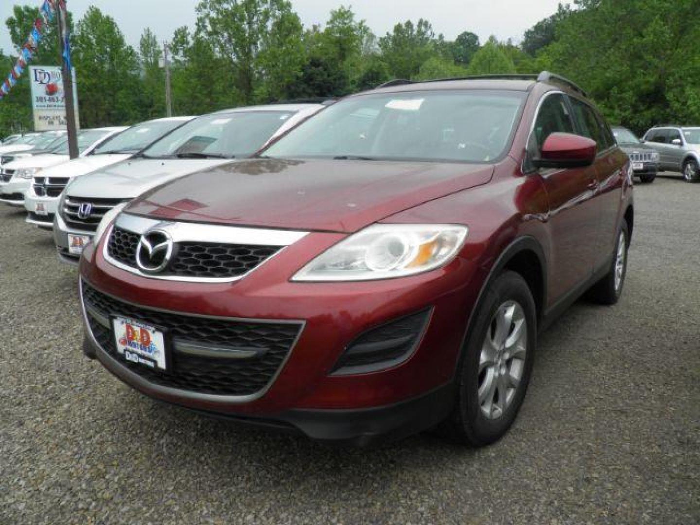 2012 RED Mazda CX-9 Touring (JM3TB3CV3C0) with an 3.7L V6 engine, AT transmission, located at 19521 New George's Creek Rd SW, Barton, MD, 21521, (301) 463-2404, 39.524323, -79.017906 - Photo#0