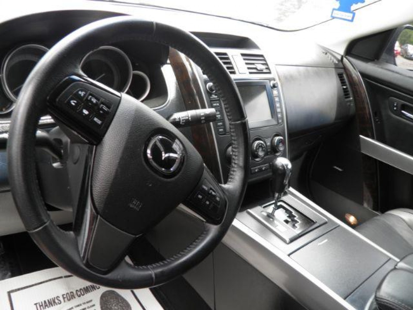2012 GRAY Mazda CX-9 Grand Touring (JM3TB3DV8C0) with an 3.7L V6 engine, CVT transmission, located at 19521 New George's Creek Rd SW, Barton, MD, 21521, (301) 463-2404, 39.524323, -79.017906 - Photo#2