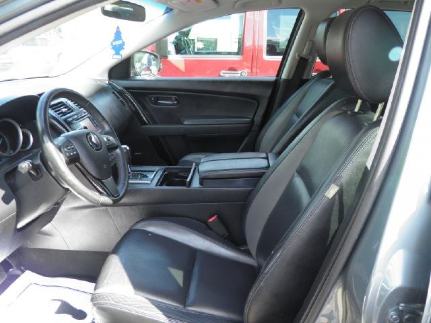 2012 GRAY Mazda CX-9 Touring (JM3TB3CV6C0) with an 3.7L V6 engine, CVT transmission, located at 19521 New George's Creek Rd SW, Barton, MD, 21521, (301) 463-2404, 39.524323, -79.017906- Photo#1
