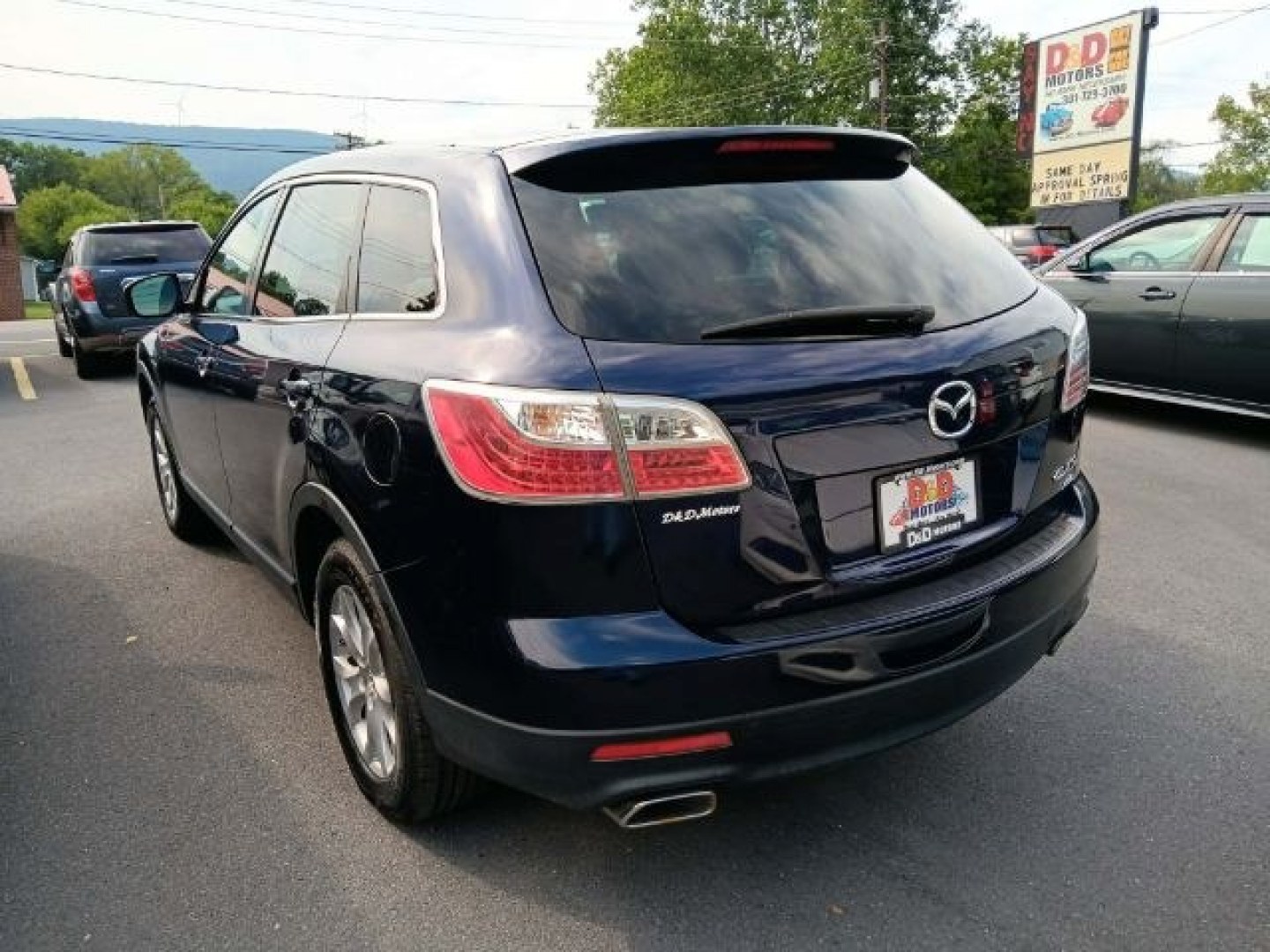 2012 BLUE Mazda CX-9 Sport (JM3TB3BV5C0) with an 3.7L V6 engine, AT transmission, located at 15520 McMullen Hwy SW, Belair, MD, 21502, (301) 729-3700, 39.581375, -78.846451- Photo#5