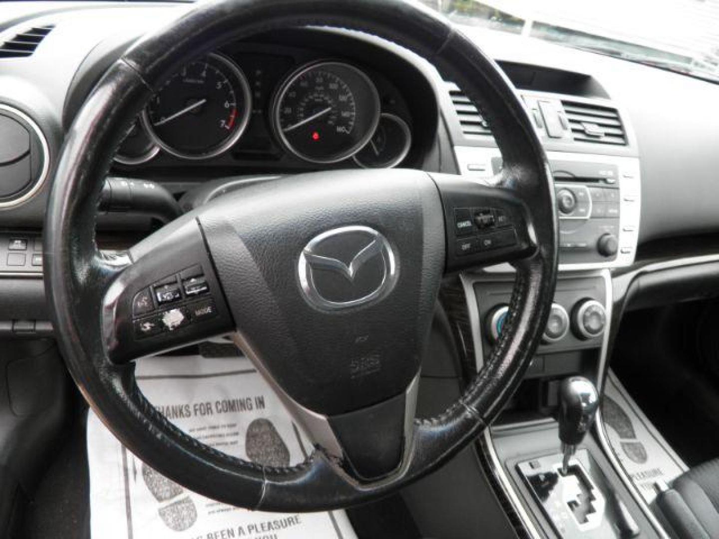 2012 RED Mazda 6 I Touring (1YVHZ8DH4C5) with an 2.5 L4 engine, AT transmission, located at 15520 McMullen Hwy SW, Belair, MD, 21502, (301) 729-3700, 39.581375, -78.846451 - Photo#2