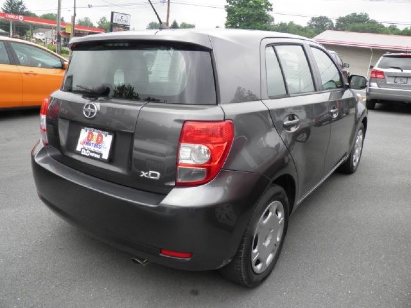 2012 GRAY Scion xD Release Series 4.0 (JTKKU4B42C1) with an 1.8L L4 engine, MAN transmission, located at 15520 McMullen Hwy SW, Belair, MD, 21502, (301) 729-3700, 39.581375, -78.846451- Photo#5