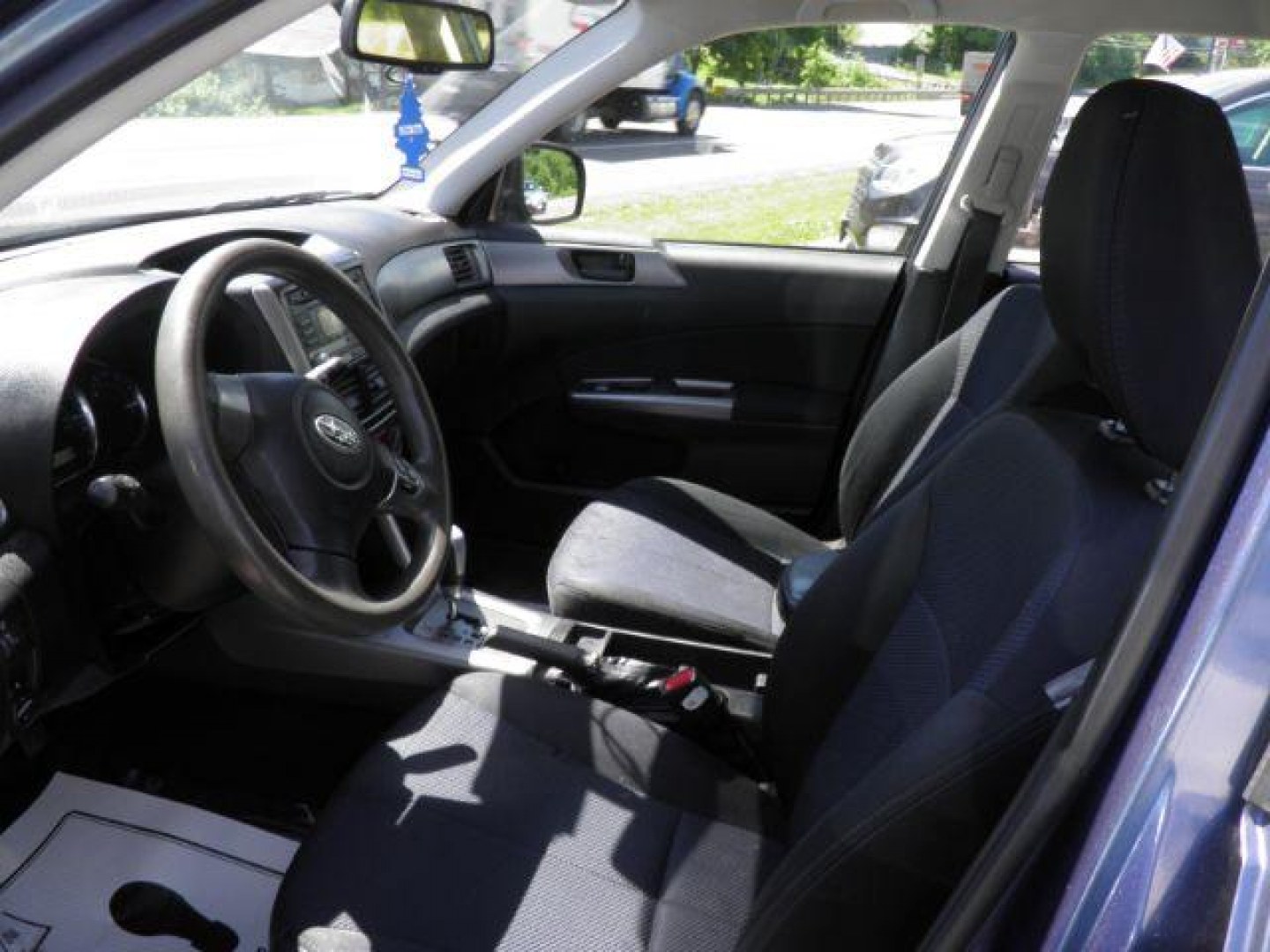 2012 Blue Subaru Forester 2.5X (JF2SHABCXCH) with an 2.5L H4 engine, AT transmission, located at 19521 New George's Creek Rd SW, Barton, MD, 21521, (301) 463-2404, 39.524323, -79.017906- Photo#1