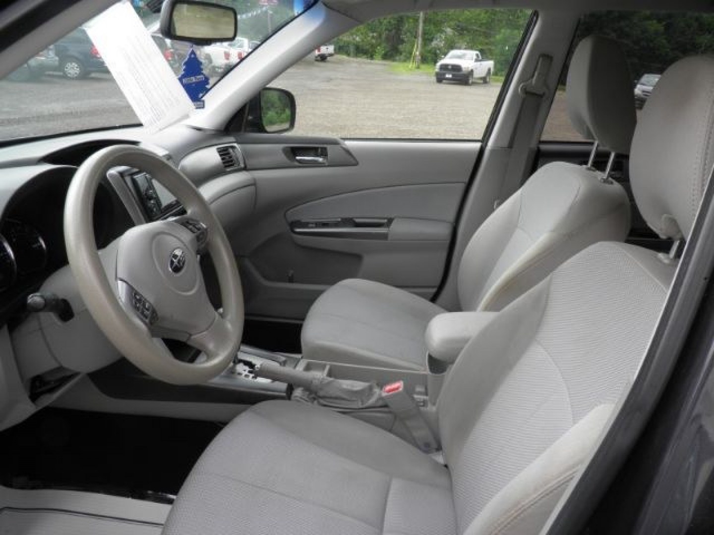 2012 Gray Subaru Forester 2.5X Premium (JF2SHADC6CH) with an 2.5l H4 engine, AT transmission, located at 19521 New George's Creek Rd SW, Barton, MD, 21521, (301) 463-2404, 39.524323, -79.017906- Photo#1