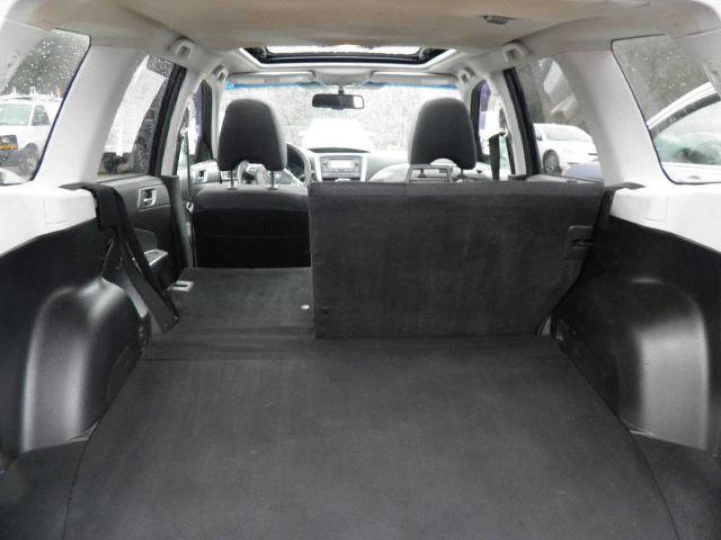 2012 BLACK Subaru Forester 2.5X Premium (JF2SHBDC1CH) with an 2.5 L4 engine, CVT transmission, located at 19521 New George's Creek Rd SW, Barton, MD, 21521, (301) 463-2404, 39.524323, -79.017906- Photo#4