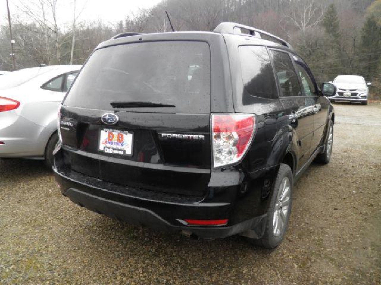 2012 BLACK Subaru Forester 2.5X Premium (JF2SHBDC1CH) with an 2.5 L4 engine, CVT transmission, located at 19521 New George's Creek Rd SW, Barton, MD, 21521, (301) 463-2404, 39.524323, -79.017906- Photo#5