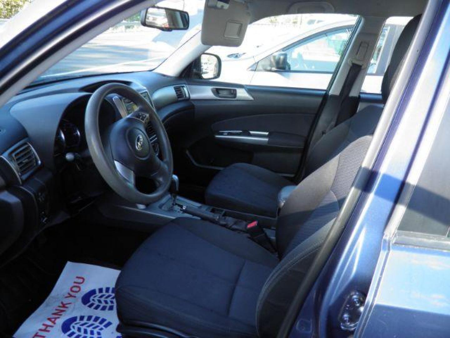 2012 Blue Subaru Forester 2.5X (JF2SHABCXCH) with an 2.5L H4 engine, AT transmission, located at 19521 New George's Creek Rd SW, Barton, MD, 21521, (301) 463-2404, 39.524323, -79.017906 - Photo#1