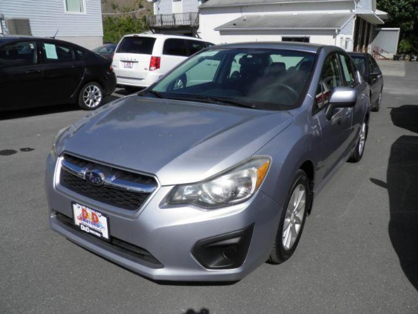 2012 Silver Subaru Impreza 2.0i Premium (JF1GJAC66CH) with an 2.0L H4 engine, AT transmission, located at 15520 McMullen Hwy SW, Belair, MD, 21502, (301) 729-3700, 39.581375, -78.846451 - Photo#0