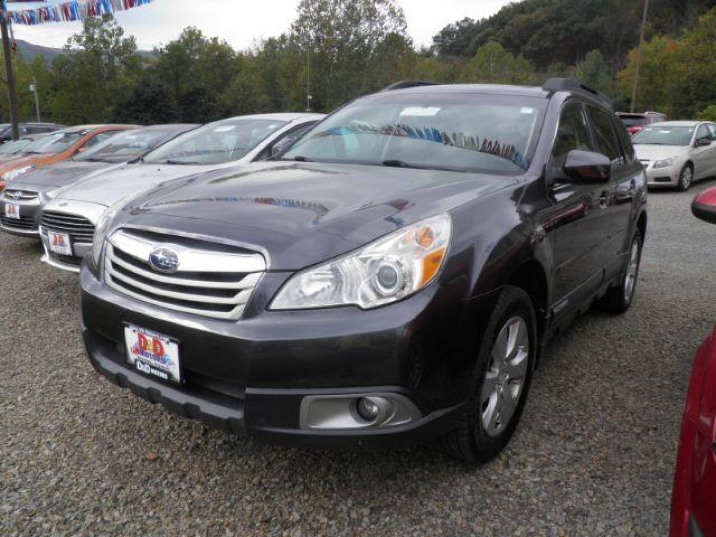 2012 Gray Subaru Outback 2.5i Premium (4S4BRBGCXC3) with an 2.5l H4 engine, CVT transmission, located at 19521 New George's Creek Rd SW, Barton, MD, 21521, (301) 463-2404, 39.524323, -79.017906 - Photo#0