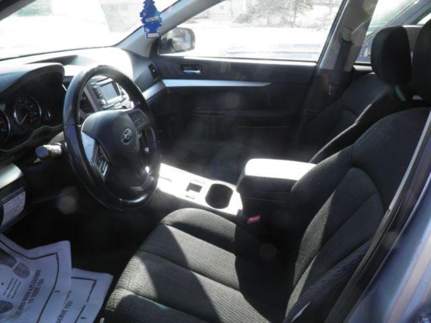 2012 SILVER Subaru Outback 2.5i Premium (4S4BRBFC3C3) with an 2.5 L4 engine, CVT transmission, located at 19521 New George's Creek Rd SW, Barton, MD, 21521, (301) 463-2404, 39.524323, -79.017906 - Photo#1