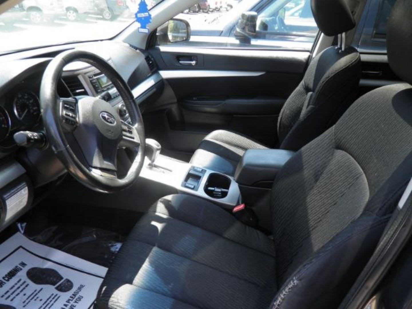 2012 GRAY Subaru Outback 2.5i Premium (4S4BRBGC2C3) with an 2.5 L4 engine, CVT transmission, located at 19521 New George's Creek Rd SW, Barton, MD, 21521, (301) 463-2404, 39.524323, -79.017906- Photo#1