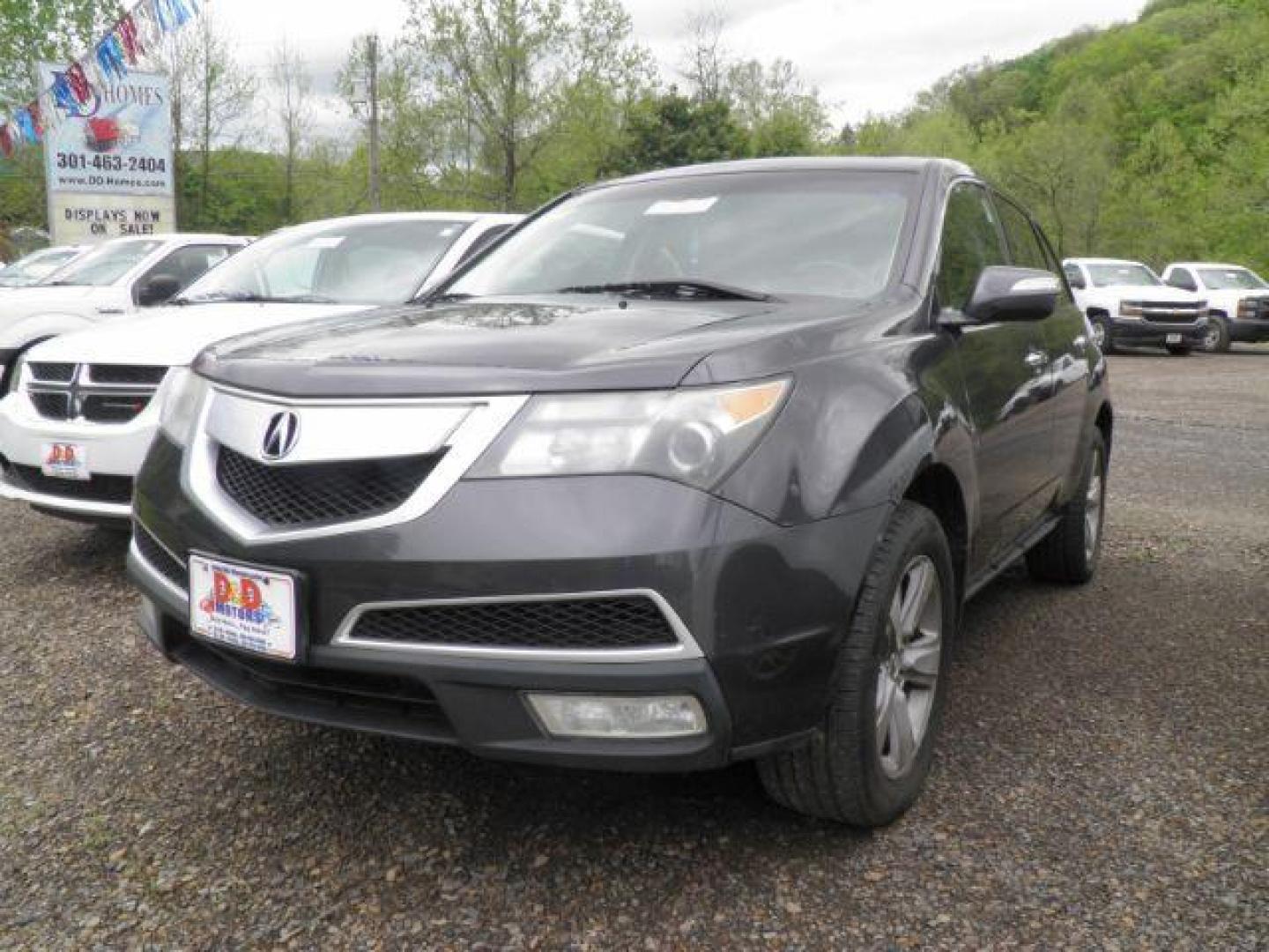 2013 GRAY Acura MDX BASE (2HNYD2H27DH) with an 3.6L V6 engine, located at 19521 New George's Creek Rd SW, Barton, MD, 21521, (301) 463-2404, 39.524323, -79.017906 - Photo#0