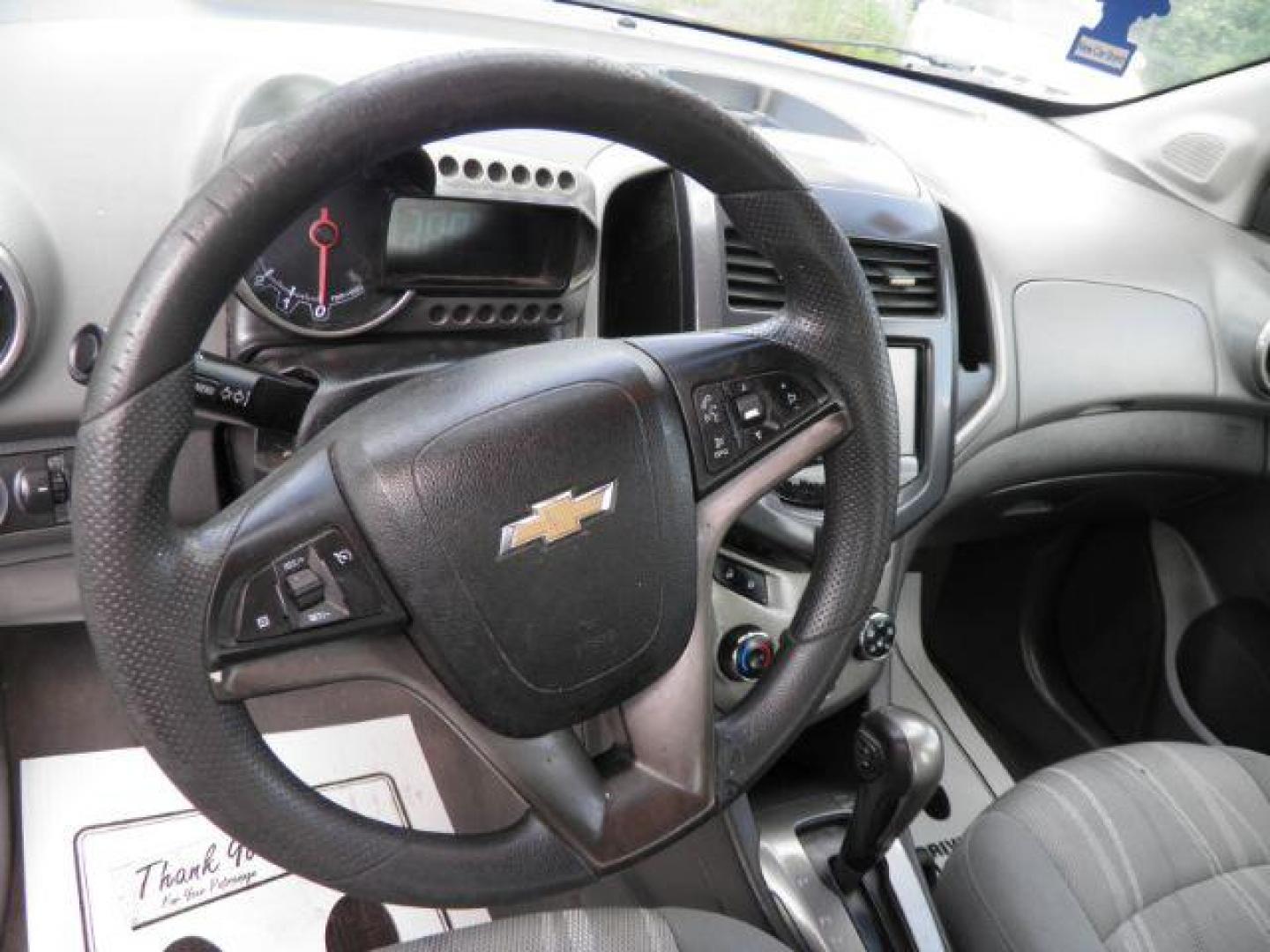 2013 Red Chevrolet Sonic LT Auto Sedan (1G1JC5SH0D4) with an 1.8L I4 engine, AT transmission, located at 19521 New George's Creek Rd SW, Barton, MD, 21521, (301) 463-2404, 39.524323, -79.017906 - Photo#2