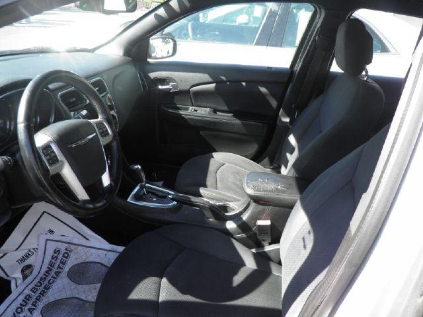 2013 Silver Chrysler 200 Touring (1C3CCBBGXDN) with an 3.6L V6 engine, AT transmission, located at 15520 McMullen Hwy SW, Belair, MD, 21502, (301) 729-3700, 39.581375, -78.846451 - Photo#1