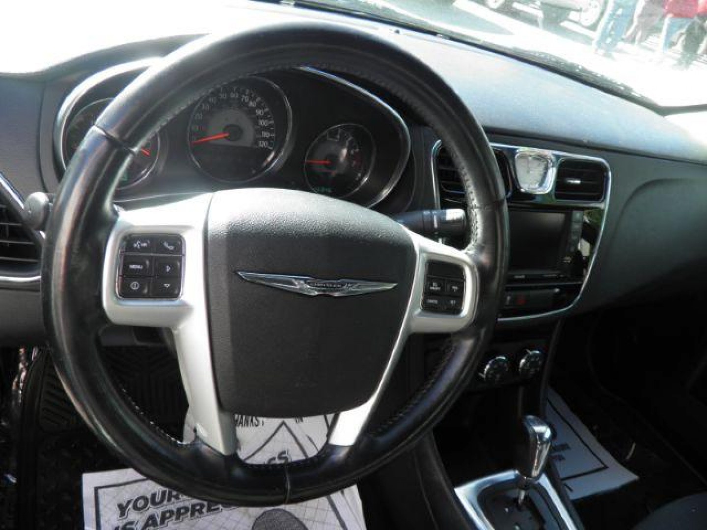 2013 Silver Chrysler 200 Touring (1C3CCBBGXDN) with an 3.6L V6 engine, AT transmission, located at 15520 McMullen Hwy SW, Belair, MD, 21502, (301) 729-3700, 39.581375, -78.846451 - Photo#2
