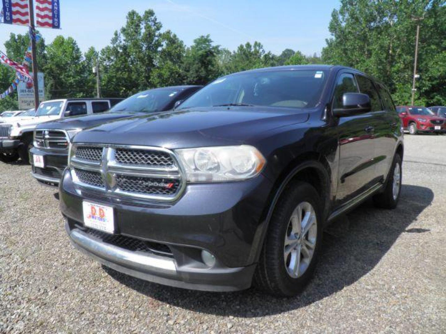 2013 BLUE Dodge Durango SXT (1C4RDJAG1DC) with an 3.6L V6 engine, AT transmission, located at 19521 New George's Creek Rd SW, Barton, MD, 21521, (301) 463-2404, 39.524323, -79.017906 - Photo#0
