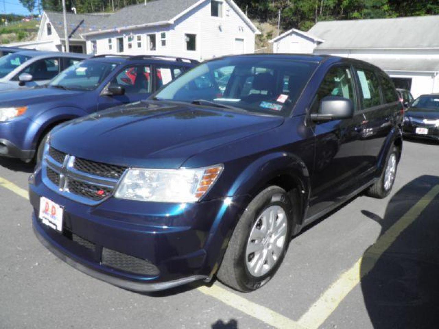 2013 Blue Dodge Journey SE (3C4PDCAB8DT) with an 2.4L I4 engine, AT transmission, located at 15520 McMullen Hwy SW, Belair, MD, 21502, (301) 729-3700, 39.581375, -78.846451 - Photo#0