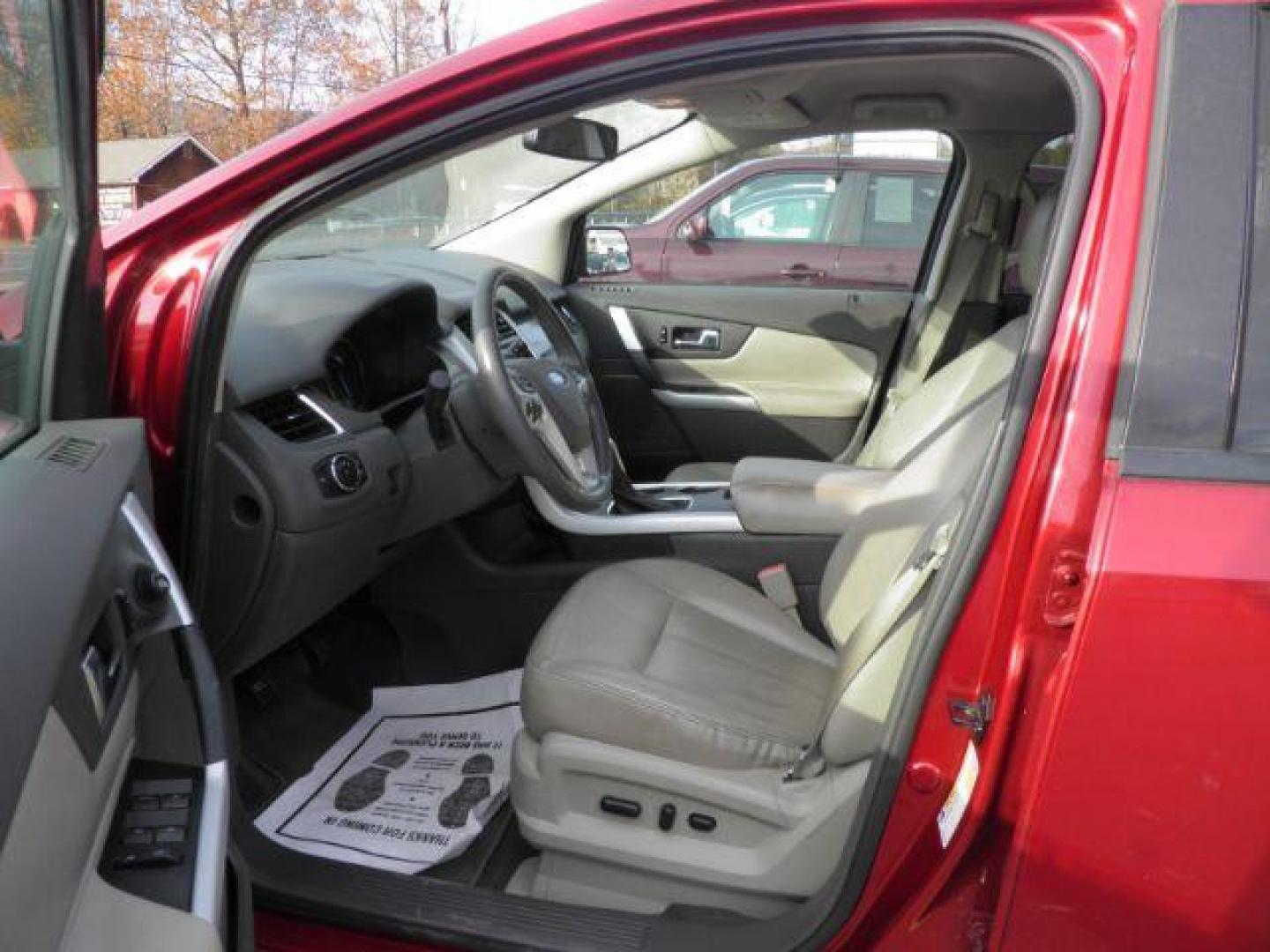 2013 RED FORD EDGE SEL FWD (2FMDK3JC7DB) with an 3.5L V6 engine, AT transmission, located at 15520 McMullen Hwy SW, Belair, MD, 21502, (301) 729-3700, 39.581375, -78.846451 - Photo#1