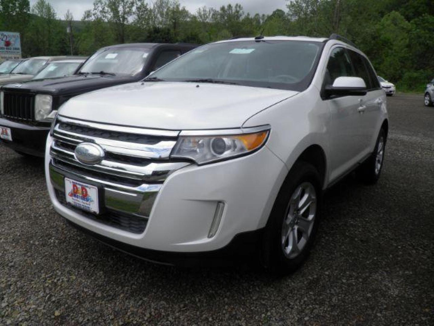 2013 White Ford Edge SEL (2FMDK3JC4DB) with an 3.5L V6 engine, AT transmission, located at 19521 New George's Creek Rd SW, Barton, MD, 21521, (301) 463-2404, 39.524323, -79.017906 - Photo#0