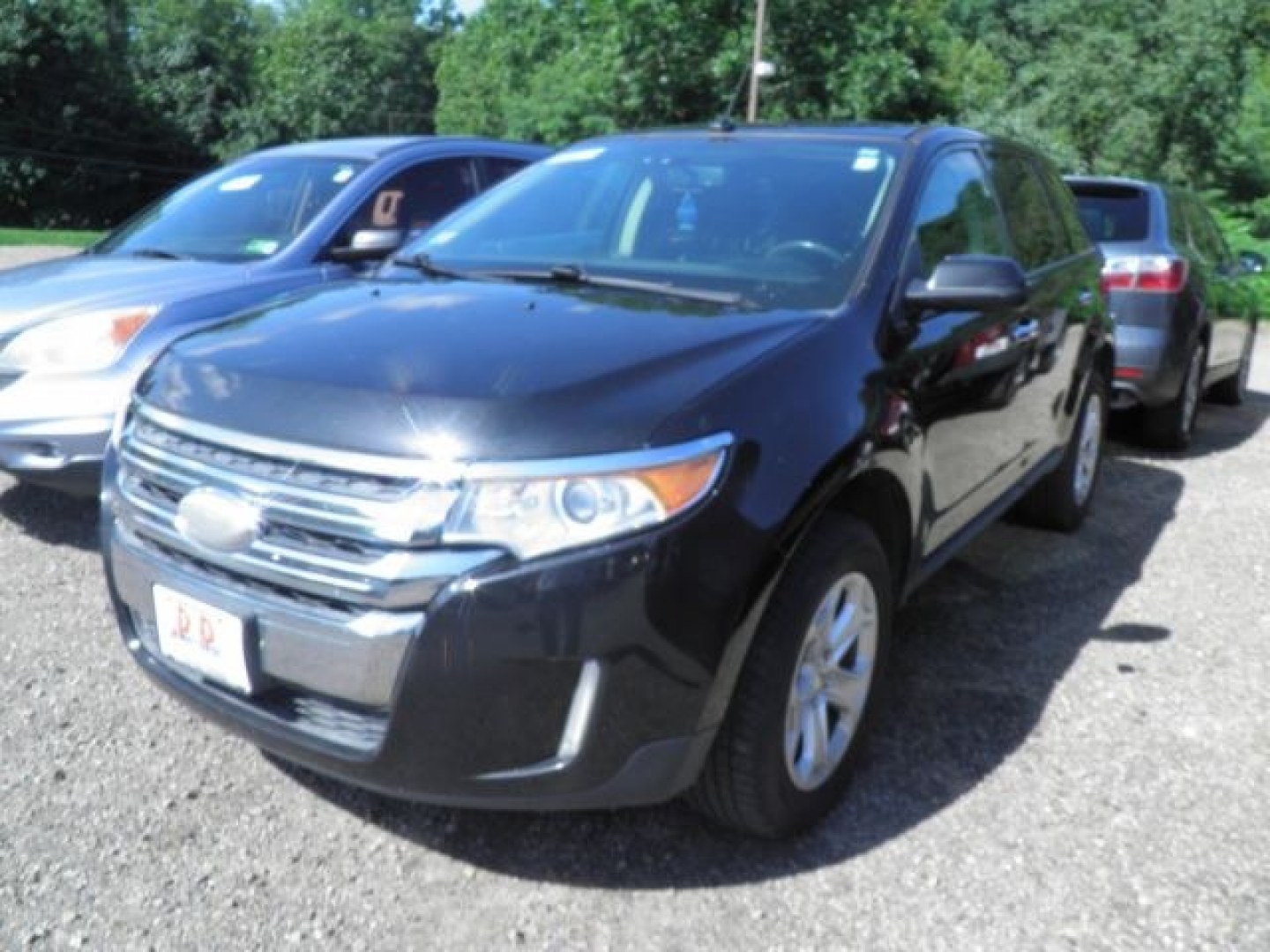 2013 BLACK Ford Edge SEL (2FMDK4JC2DB) with an 3.5L V6 engine, AT transmission, located at 19521 New George's Creek Rd SW, Barton, MD, 21521, (301) 463-2404, 39.524323, -79.017906- Photo#0