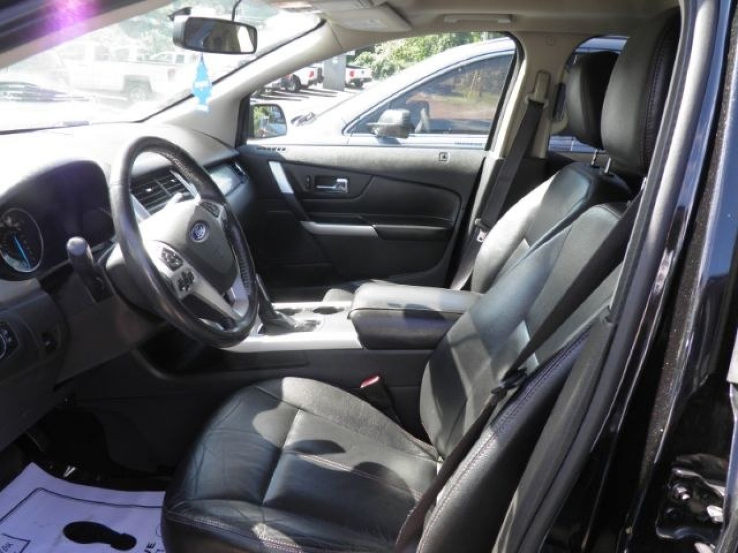 2013 BLACK Ford Edge SEL (2FMDK4JC2DB) with an 3.5L V6 engine, AT transmission, located at 19521 New George's Creek Rd SW, Barton, MD, 21521, (301) 463-2404, 39.524323, -79.017906- Photo#1