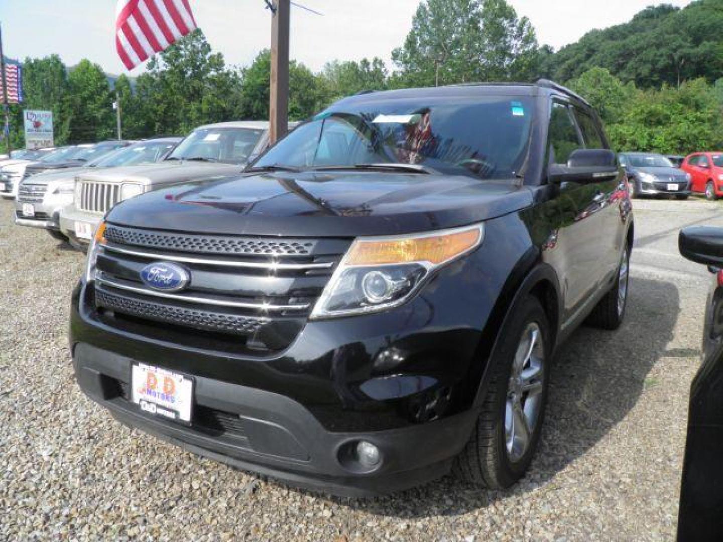 2013 Black Ford Explorer Limited (1FM5K8F87DG) with an 3.5L V6 engine, AT transmission, located at 19521 New George's Creek Rd SW, Barton, MD, 21521, (301) 463-2404, 39.524323, -79.017906 - Photo#0