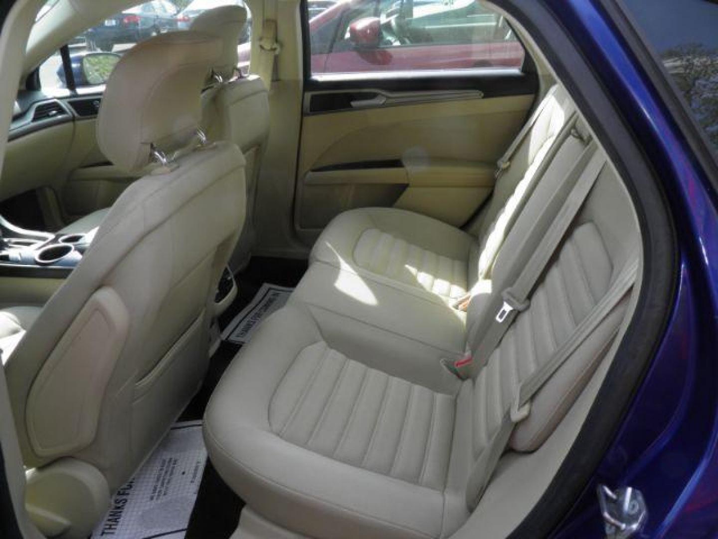 2013 BLUE Ford Fusion SE (3FA6P0H76DR) with an 2.5 L4 engine, AT transmission, located at 15520 McMullen Hwy SW, Belair, MD, 21502, (301) 729-3700, 39.581375, -78.846451 - Photo#3