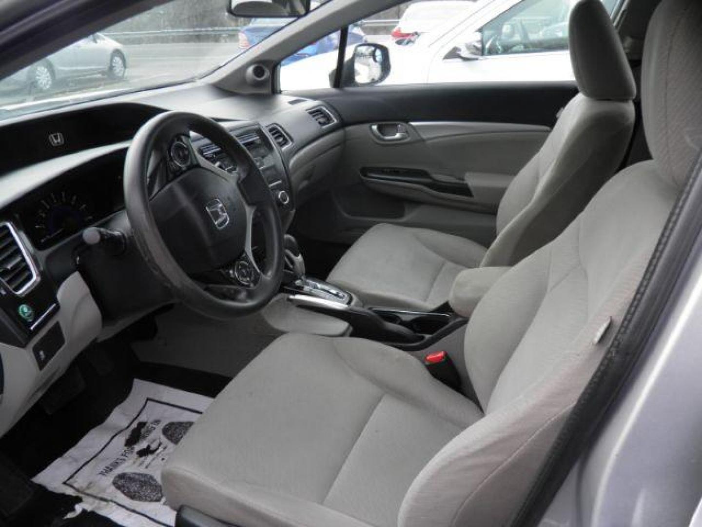 2013 SILVER Honda Civic EX Sedan 5-Speed AT (2HGFB2F83DH) with an 1.8L L4 engine, AT transmission, located at 15520 McMullen Hwy SW, Belair, MD, 21502, (301) 729-3700, 39.581375, -78.846451 - Photo#1