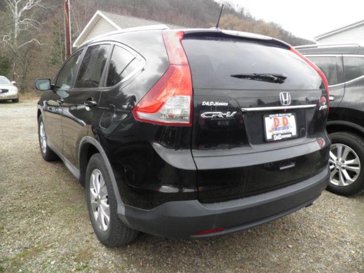 2013 BLACK Honda CR-V EX-L (2HKRM4H77DH) with an 2.4L L4 engine, AT transmission, located at 19521 New George's Creek Rd SW, Barton, MD, 21521, (301) 463-2404, 39.524323, -79.017906 - Photo#5