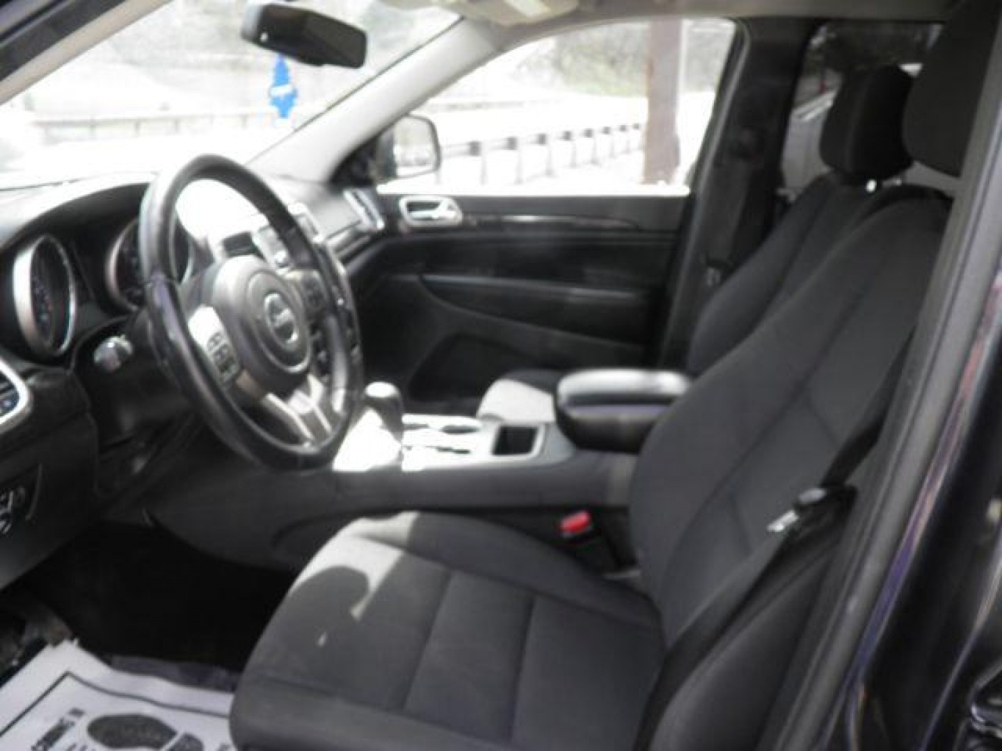 2013 BLACK Jeep Grand Cherokee Laredo (1C4RJFAG5DC) with an 3.6L V6 engine, AT transmission, located at 19521 New George's Creek Rd SW, Barton, MD, 21521, (301) 463-2404, 39.524323, -79.017906 - Photo#1