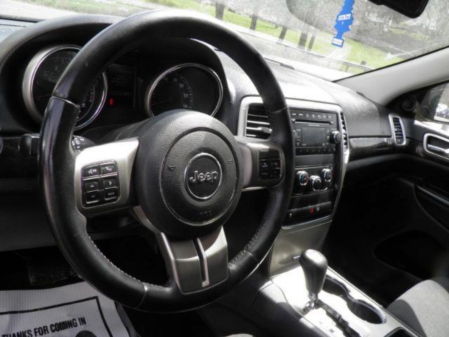 2013 BLACK Jeep Grand Cherokee Laredo (1C4RJFAG5DC) with an 3.6L V6 engine, AT transmission, located at 19521 New George's Creek Rd SW, Barton, MD, 21521, (301) 463-2404, 39.524323, -79.017906 - Photo#2