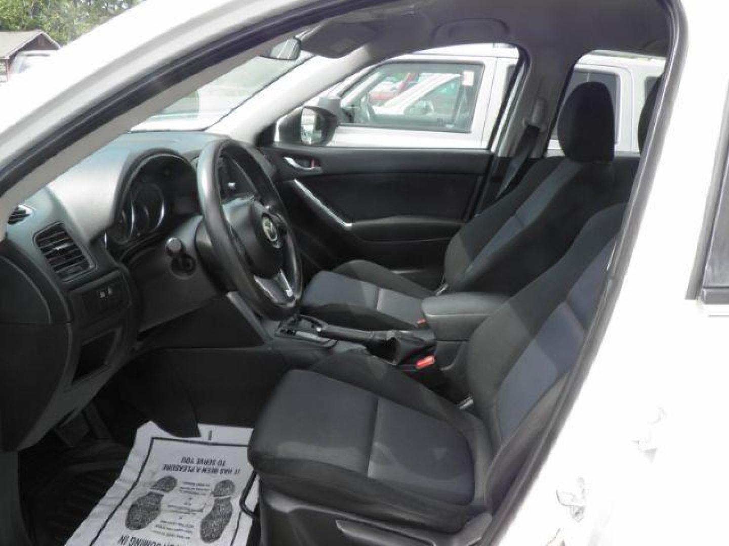 2013 White Mazda CX-5 Sport (JM3KE4BE4D0) with an 2.4L I4 engine, AT transmission, located at 15520 McMullen Hwy SW, Belair, MD, 21502, (301) 729-3700, 39.581375, -78.846451 - Photo#1