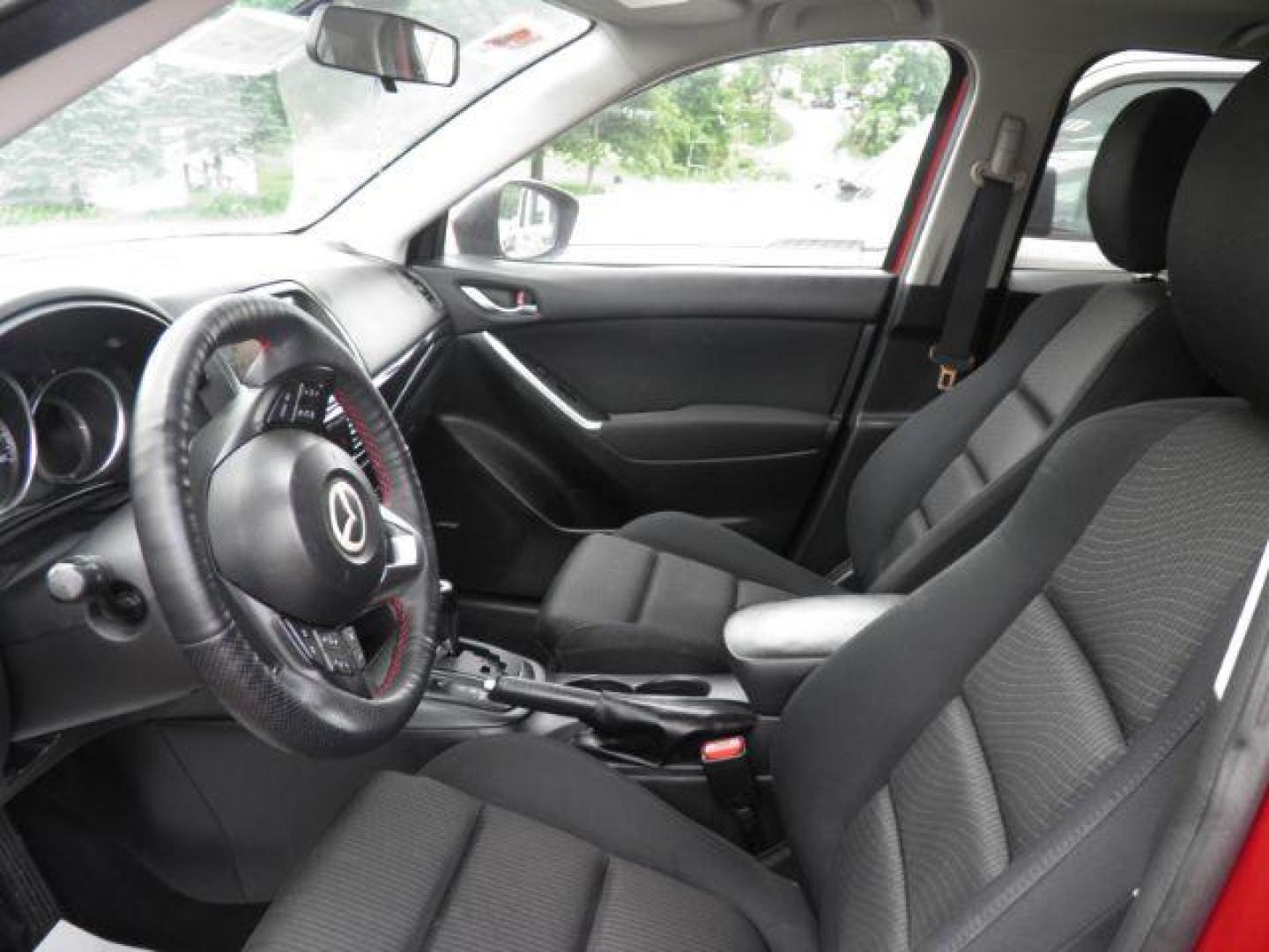 2013 Red Mazda CX-5 Touring (JM3KE4CE4D0) with an 2.4L I4 engine, located at 19521 New George's Creek Rd SW, Barton, MD, 21521, (301) 463-2404, 39.524323, -79.017906 - Photo#1
