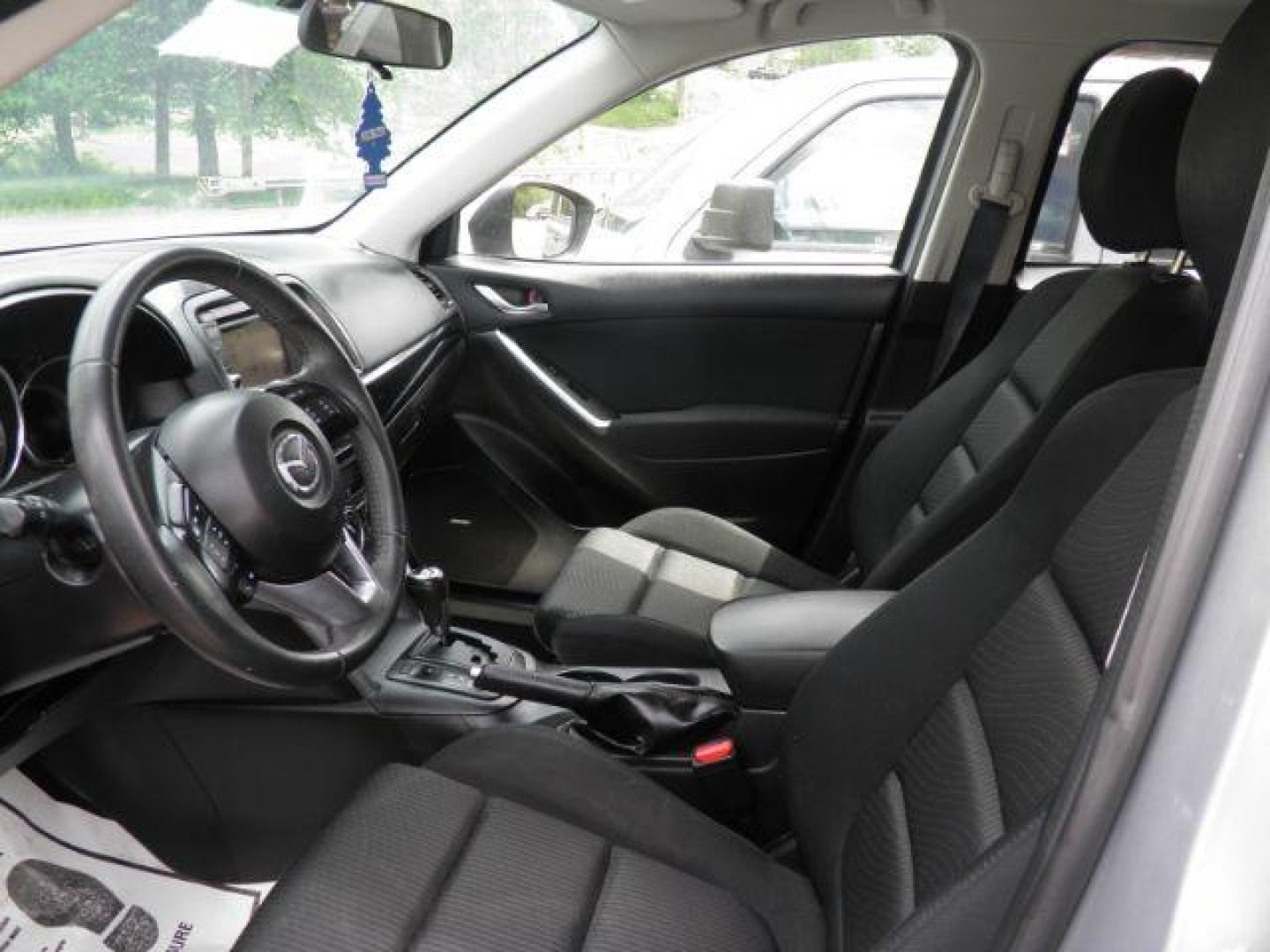 2013 SILVER Mazda CX-5 Touring (JM3KE4CE9D0) with an 2.4L L4 engine, CVT transmission, located at 19521 New George's Creek Rd SW, Barton, MD, 21521, (301) 463-2404, 39.524323, -79.017906- Photo#1