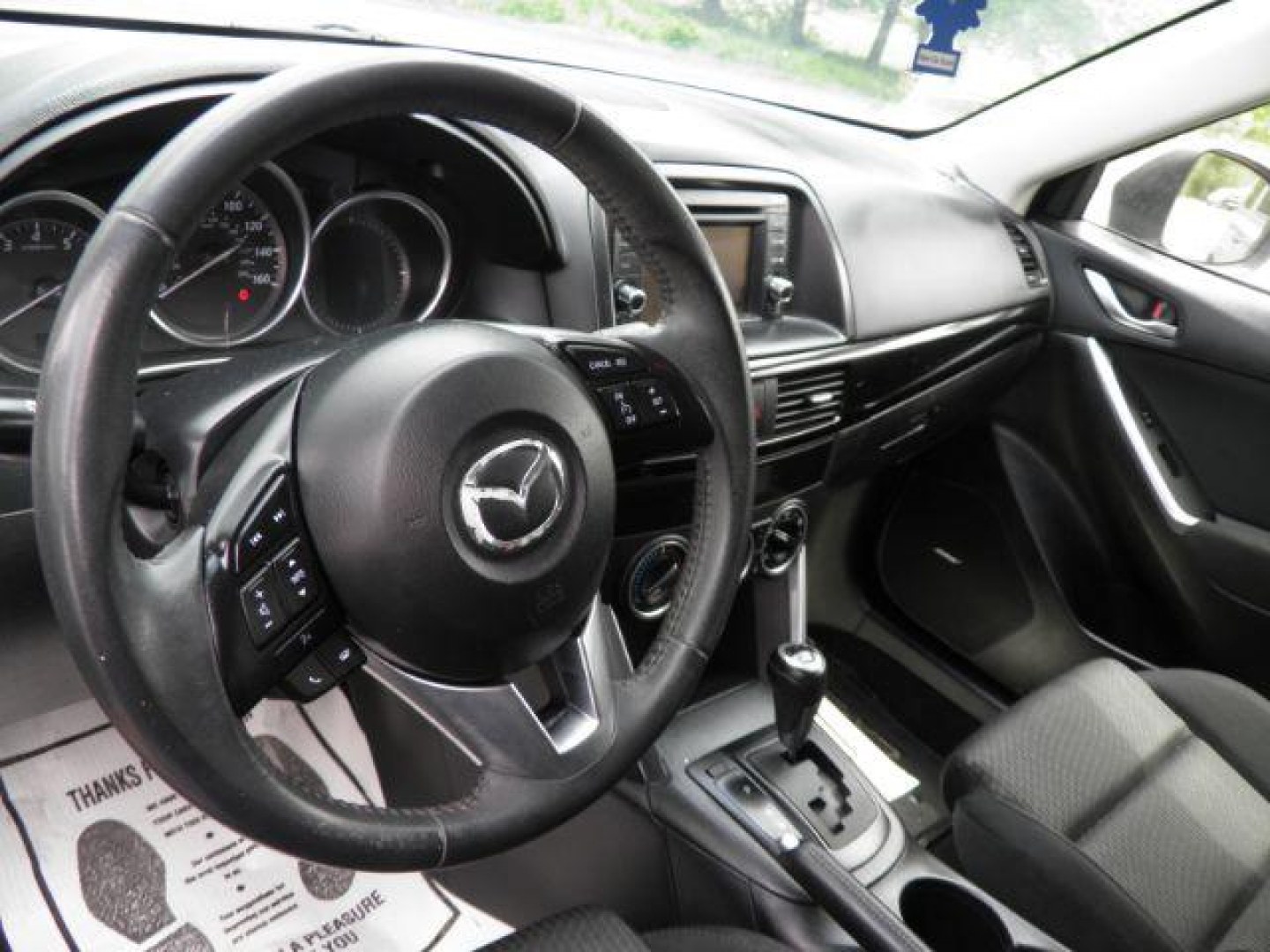 2013 SILVER Mazda CX-5 Touring (JM3KE4CE9D0) with an 2.4L L4 engine, CVT transmission, located at 19521 New George's Creek Rd SW, Barton, MD, 21521, (301) 463-2404, 39.524323, -79.017906- Photo#2