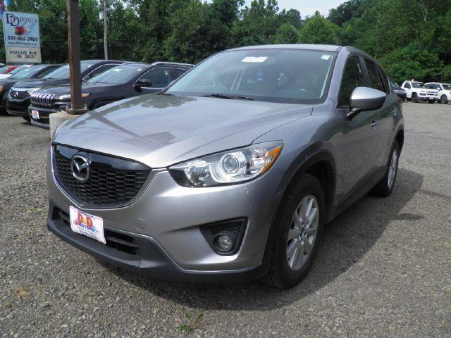 2013 GRAY Mazda CX-5 Touring AWD (JM3KE4CEXD0) with an 2.0L L4 engine, AT transmission, located at 19521 New George's Creek Rd SW, Barton, MD, 21521, (301) 463-2404, 39.524323, -79.017906 - Photo#0