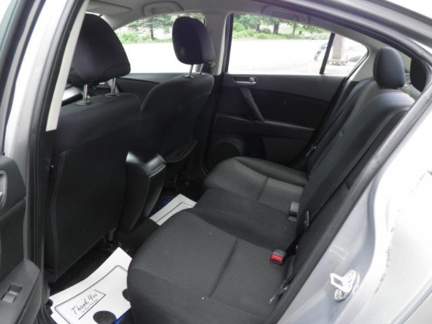 2013 SILVER Mazda MAZDA3 i SV AT 4-Door (JM1BL1TGXD1) with an 2.0L L4 DOHC 16V engine, 5-Speed Automatic transmission, located at 19521 New George's Creek Rd SW, Barton, MD, 21521, (301) 463-2404, 39.524323, -79.017906- Photo#3