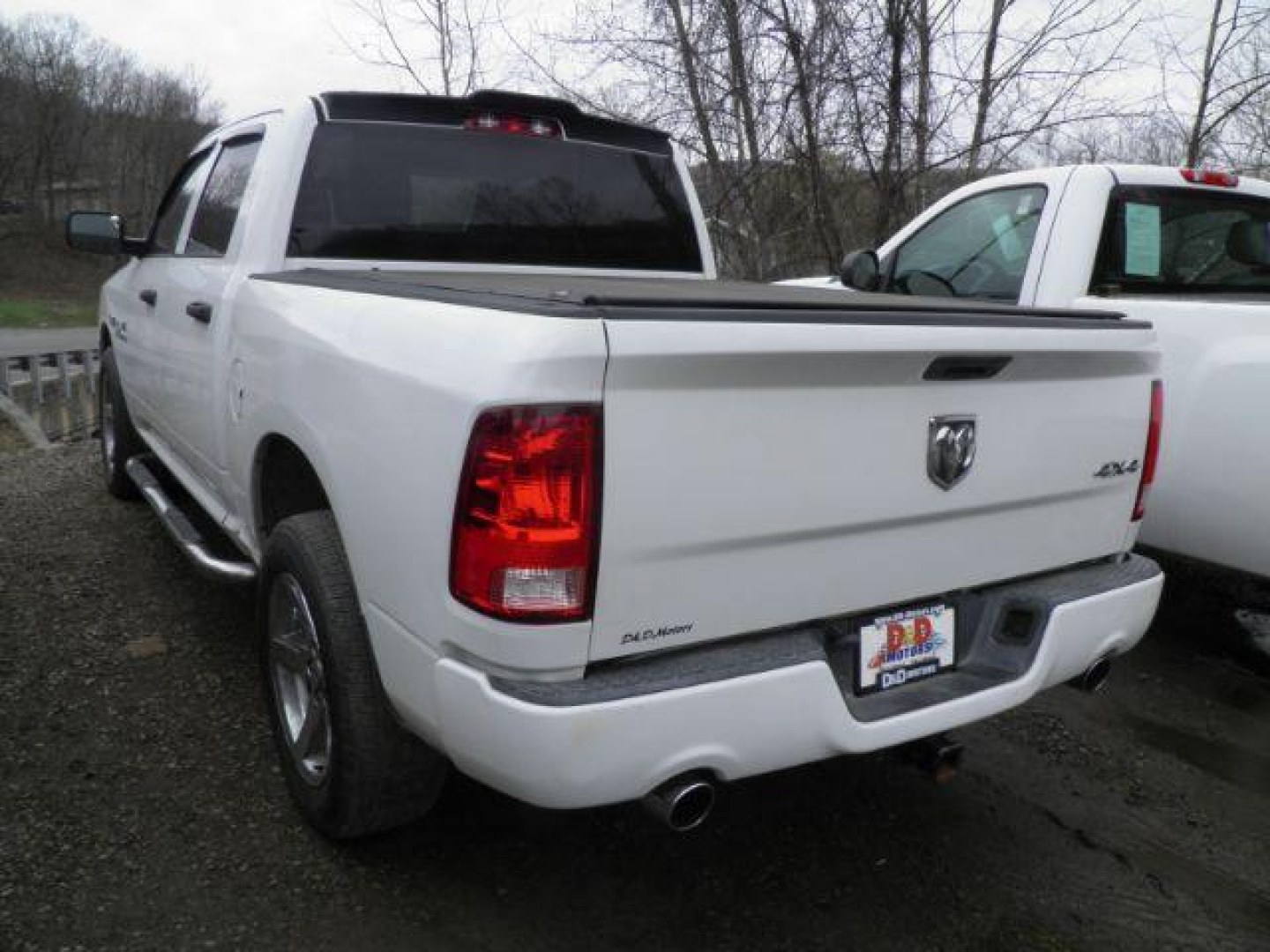2013 WHITE Ram 1500 Express (1C6RR7KT4DS) with an 5.7L V8 engine, AT transmission, located at 19521 New George's Creek Rd SW, Barton, MD, 21521, (301) 463-2404, 39.524323, -79.017906 - Photo#4