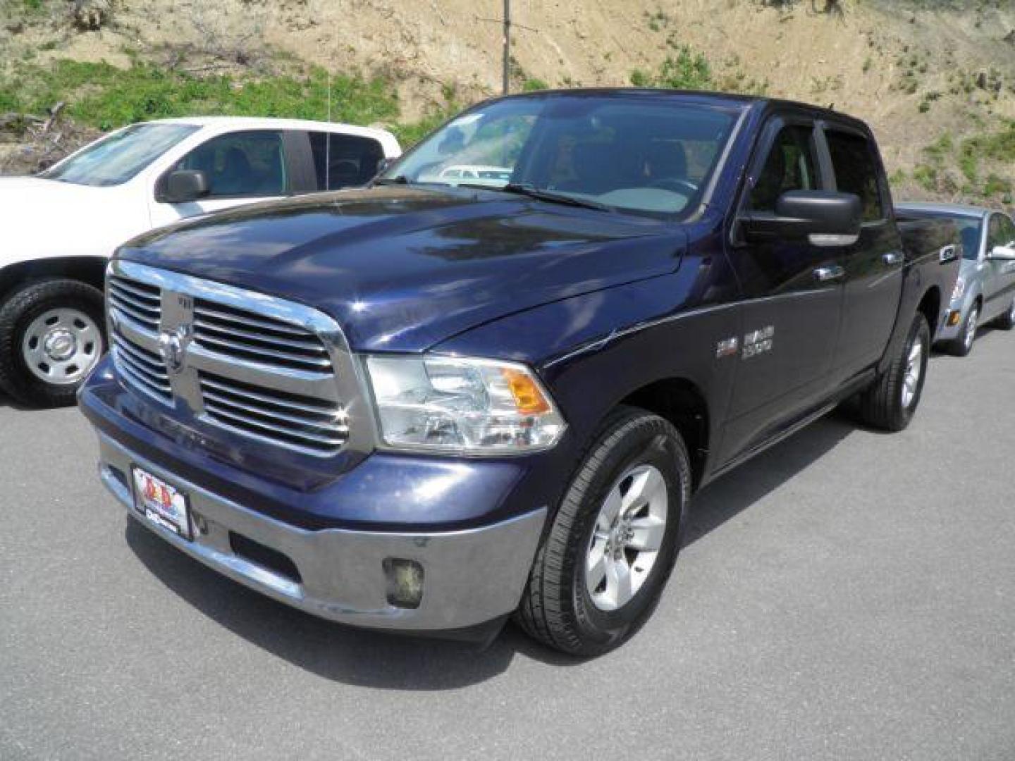 2013 Blue Ram 1500 Big Horn (1C6RR7LT6DS) with an 5.7L V8 engine, AT transmission, located at 15520 McMullen Hwy SW, Belair, MD, 21502, (301) 729-3700, 39.581375, -78.846451 - Photo#0