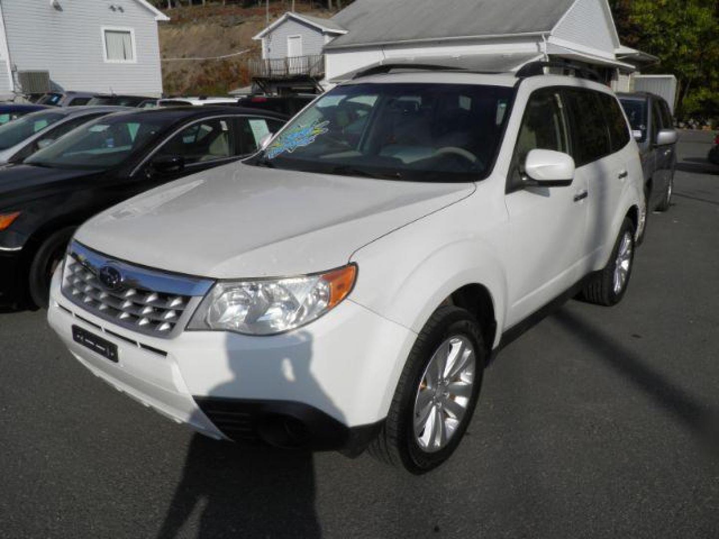 2013 White Subaru Forester 2.5X Premium (JF2SHADC5DH) with an 2.5L H4 engine, AT transmission, located at 15520 McMullen Hwy SW, Belair, MD, 21502, (301) 729-3700, 39.581375, -78.846451 - Photo#0
