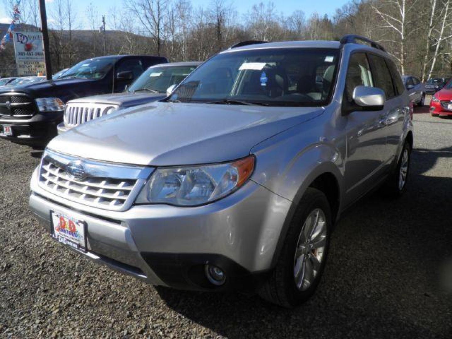2013 SILVER Subaru Forester 2.5X Limited (JF2SHAFC5DH) with an 2.5 L4 engine, CVT transmission, located at 19521 New George's Creek Rd SW, Barton, MD, 21521, (301) 463-2404, 39.524323, -79.017906 - Photo#0