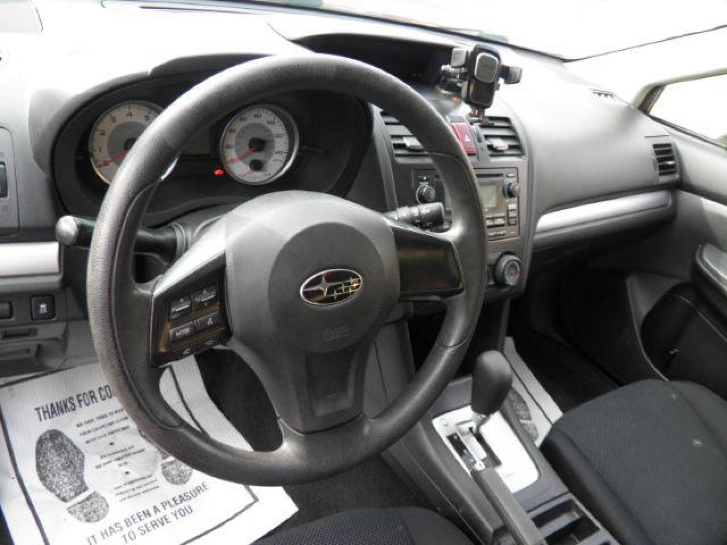 2013 Red Subaru Impreza 2.0i (JF1GPAA61DH) with an 2.0L H4 engine, AT transmission, located at 15520 McMullen Hwy SW, Belair, MD, 21502, (301) 729-3700, 39.581375, -78.846451 - Photo#2