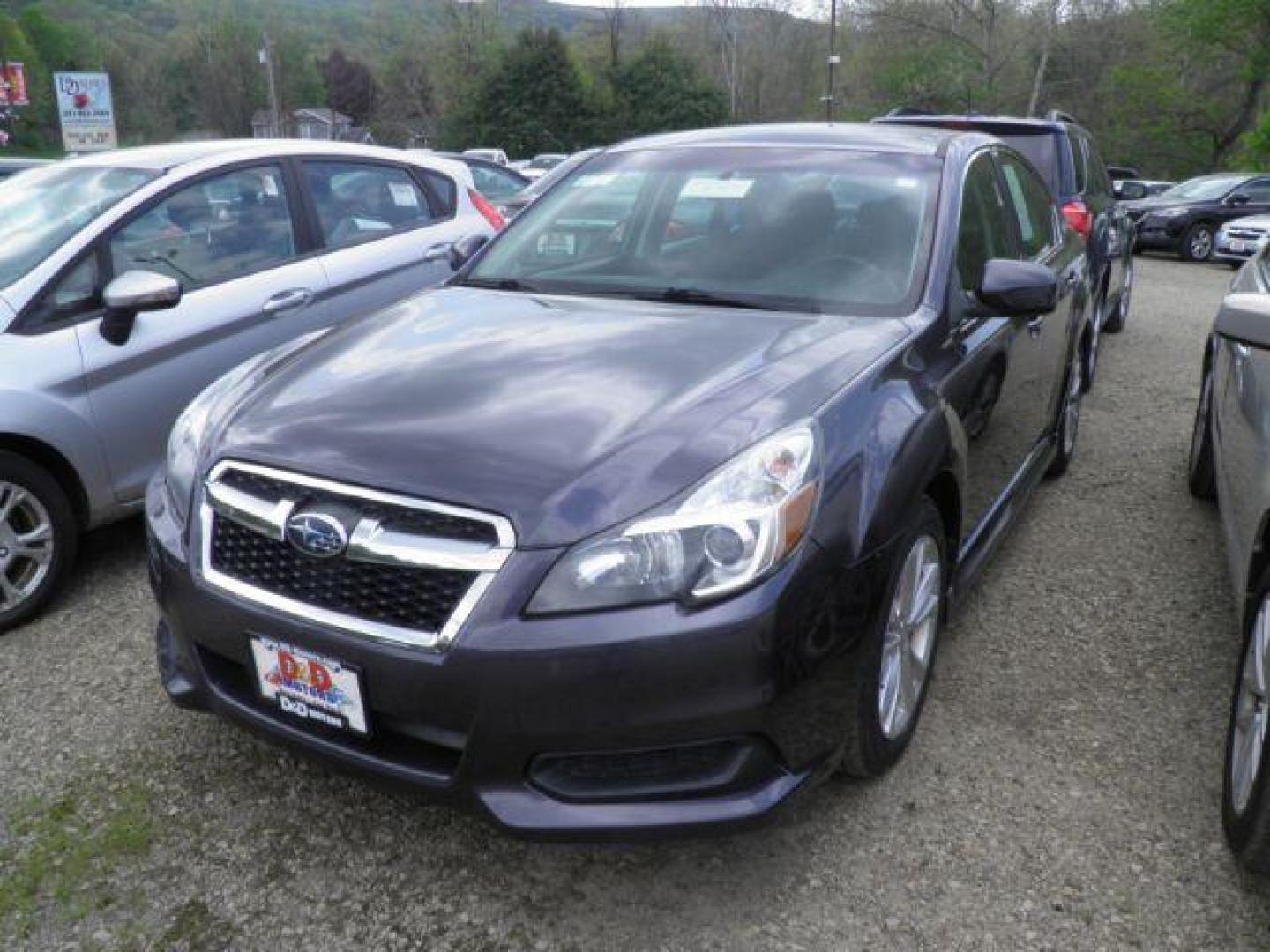 2013 Gray Subaru Legacy 2.5i Premium (4S3BMBC63D3) with an 2.5L H4 engine, AT transmission, located at 15520 McMullen Hwy SW, Belair, MD, 21502, (301) 729-3700, 39.581375, -78.846451 - Photo#0