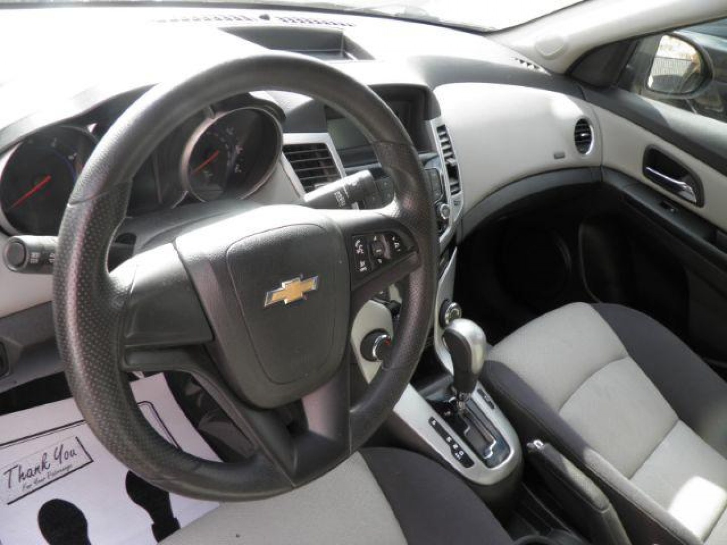 2014 Gray Chevrolet Cruze LS Auto (1G1PA5SG9E7) with an 1.8L I4 engine, AT transmission, located at 15520 McMullen Hwy SW, Belair, MD, 21502, (301) 729-3700, 39.581375, -78.846451 - Photo#2