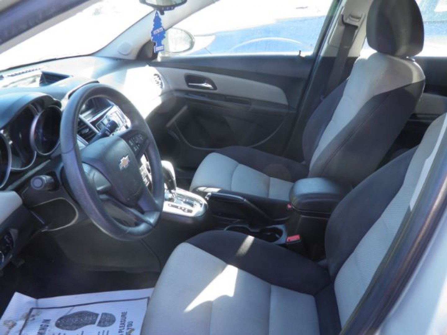 2014 Gold Chevrolet Cruze LS Auto (1G1PA5SG3E7) with an 1.8L I4 engine, AT transmission, located at 19521 New George's Creek Rd SW, Barton, MD, 21521, (301) 463-2404, 39.524323, -79.017906- Photo#1
