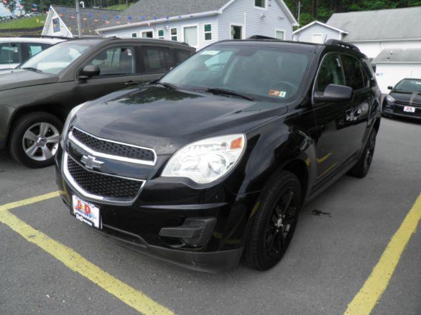2014 Black Chevrolet Equinox 1LT (2GNFLFEK4E6) with an 3.6L V6 engine, located at 15520 McMullen Hwy SW, Belair, MD, 21502, (301) 729-3700, 39.581375, -78.846451 - Photo#0