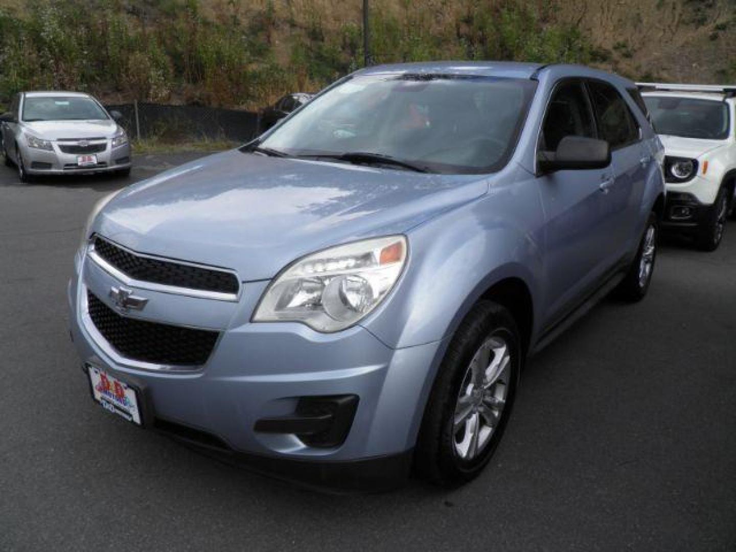2014 Blue Chevrolet Equinox LS (2GNFLEEK4E6) with an 2.4L I4 engine, AT transmission, located at 15520 McMullen Hwy SW, Belair, MD, 21502, (301) 729-3700, 39.581375, -78.846451 - Photo#0