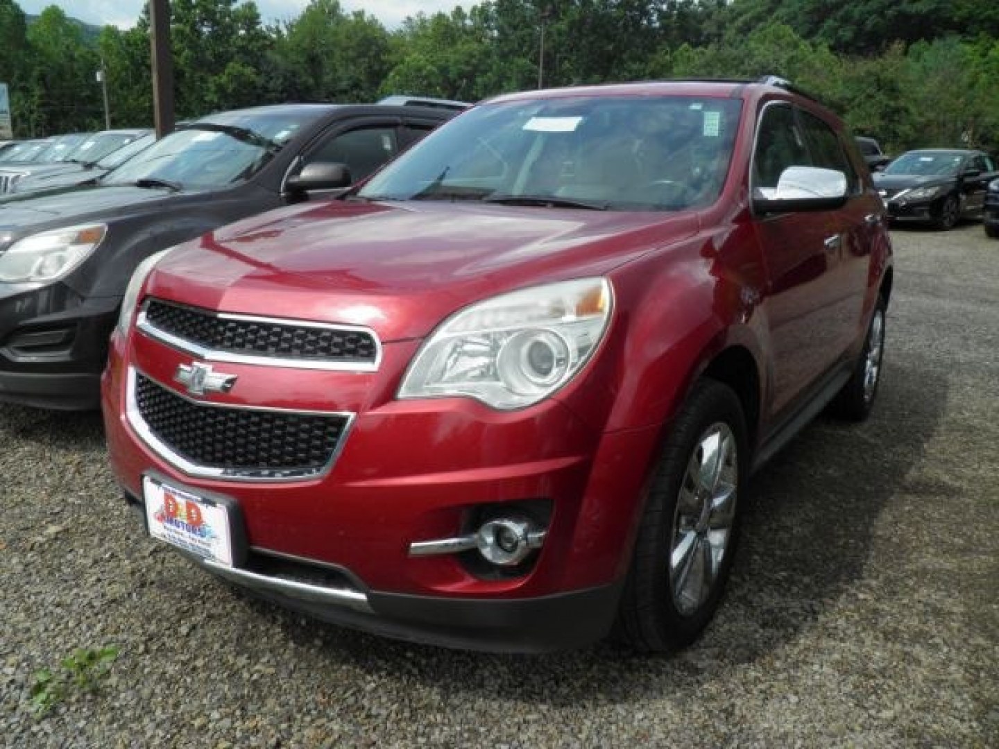 2014 RED Chevrolet Equinox LTZ (2GNFLHE3XE6) with an 2.4L L4 engine, AT transmission, located at 19521 New George's Creek Rd SW, Barton, MD, 21521, (301) 463-2404, 39.524323, -79.017906- Photo#0