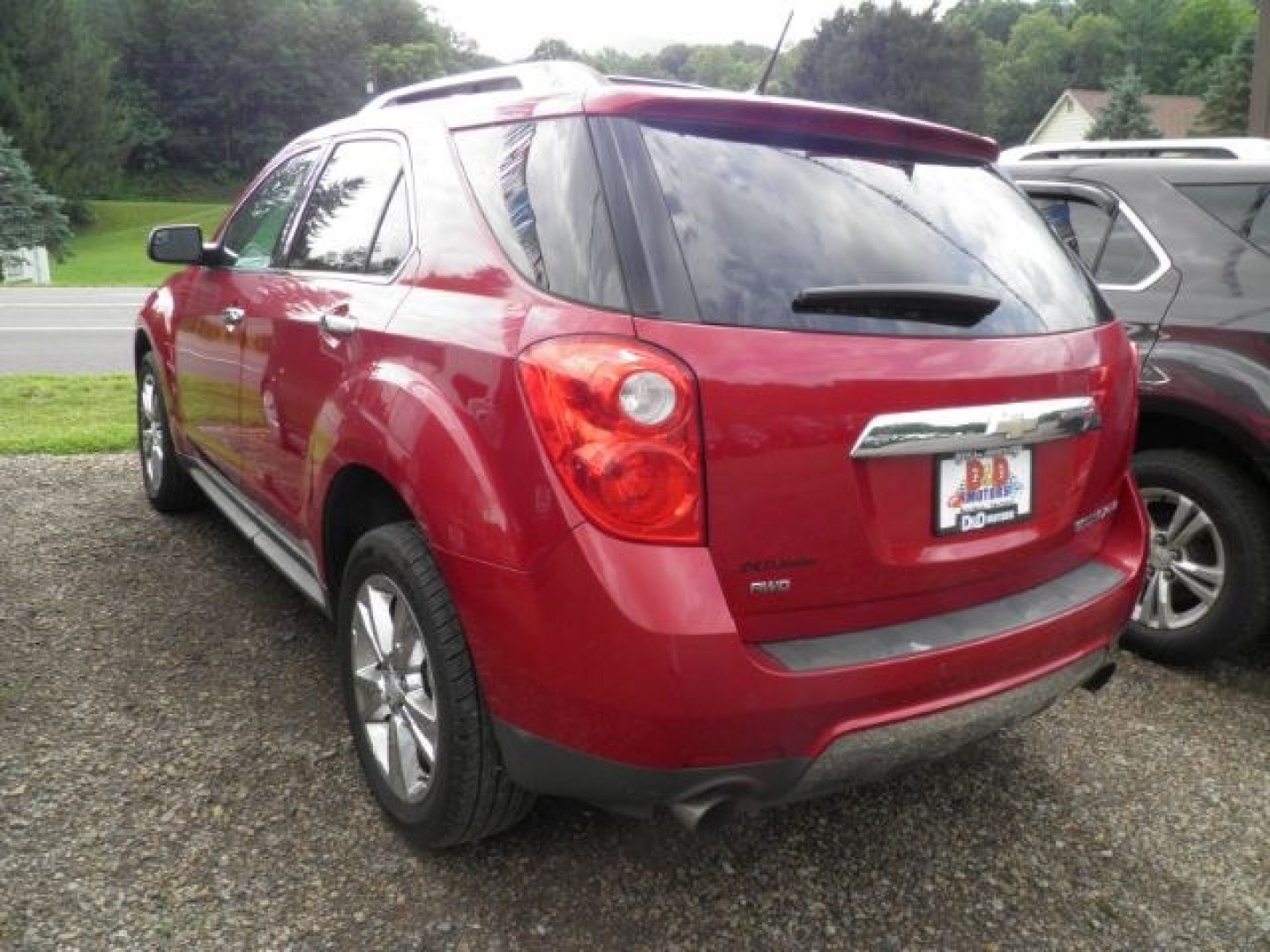 2014 RED Chevrolet Equinox LTZ (2GNFLHE3XE6) with an 2.4L L4 engine, AT transmission, located at 19521 New George's Creek Rd SW, Barton, MD, 21521, (301) 463-2404, 39.524323, -79.017906- Photo#5
