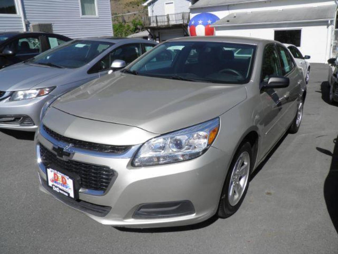 2014 Tan Chevrolet Malibu 1LS (1G11B5SL3EF) with an 2.5L I4 engine, AT transmission, located at 15520 McMullen Hwy SW, Belair, MD, 21502, (301) 729-3700, 39.581375, -78.846451 - Photo#0